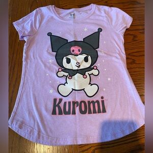 Hybrid Apparel Light Purple Kuromi Tee